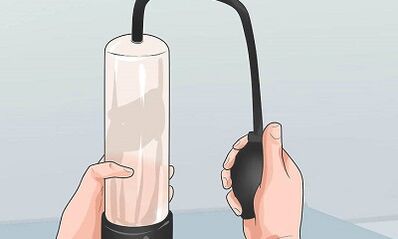 A vacuum pump to enhance the penis